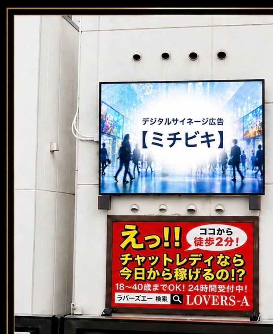 新大久保ビジョンの設置場所